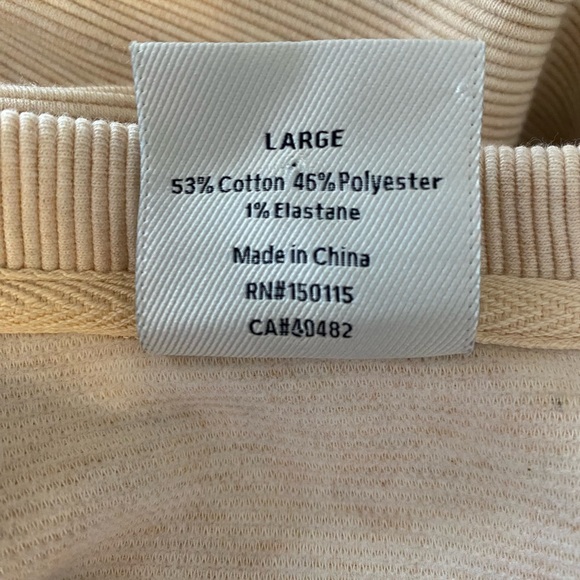 Varley Manning Crewneck Sweatshirt Ribbed Side Zippers Longline Relaxed Size L - Picture 11 of 14